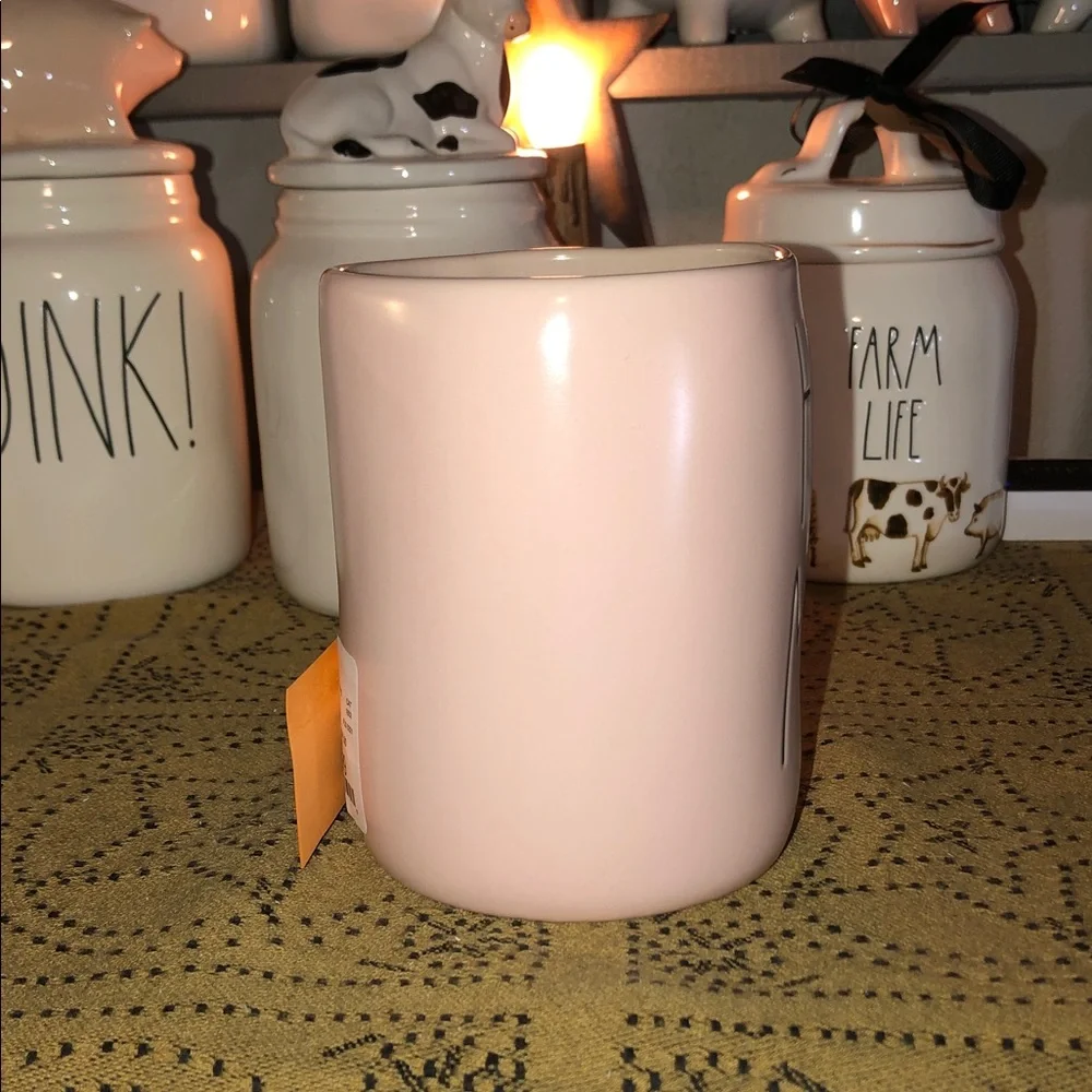 Rae Dunn HOT MESS Mug Pink